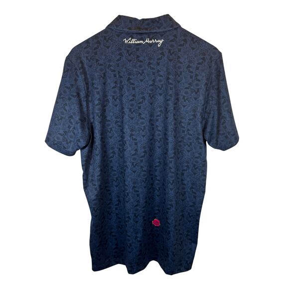 William Murray Men’s M Golf Polo Shirt Margarita Girl Print Stretch Performance - Picture 8 of 13